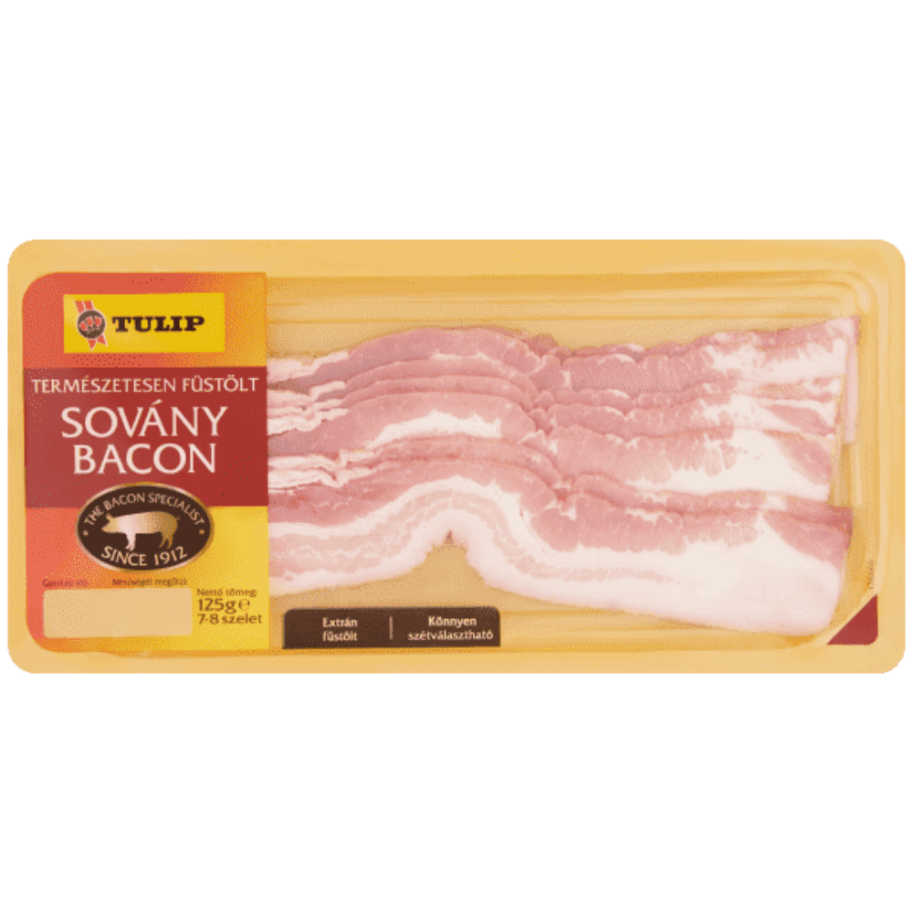TULIP BACON 125G Élelmiszer házhozszállítás Cegléd SPAR Partner